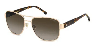 Carrera 3042/s 06j/ha Women's Sunglasses Gold Size 58