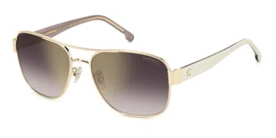 Carrera 3042/s Vvp/yk Women's Sunglasses Gold Size 58