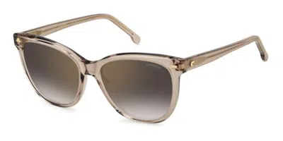 Carrera 3043/s Fwm/fq Women's Sunglasses Brown Size 56