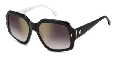 Carrera 3045/s 80s/yk Women's Sunglasses Black Size 56