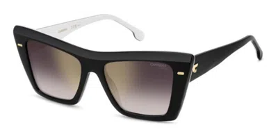 Carrera 3046/s 80s/yk Women's Sunglasses Black Size 54