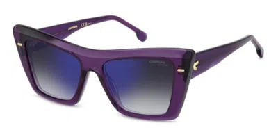 Carrera 3046/s B3v/km Women's Sunglasses Purple Size 54