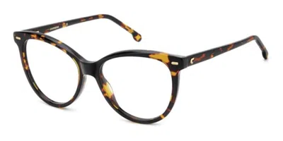 Carrera 3048 Women's Glasses, Tortoiseshell, Size 54 In Brown