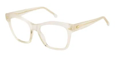 Carrera 3052 Women's Glasses, White, Size 52 In Yellow