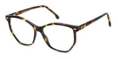 Carrera 3058 Women's Glasses, Tortoiseshell, Size 55 In Brown