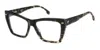 Carrera 3064 Geometric-frame Glasses In Black