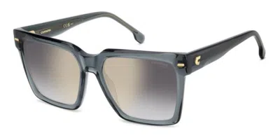 Carrera 3067/s Kb7/fq Women's Sunglasses Grey Size 56 In Gray