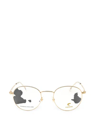 Carrera 307 Round-frame Glasses In Gold