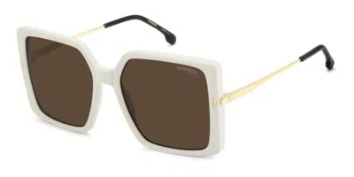Carrera 3070/s Szj/70 Occhiali Da Sole Bianchi Per Donna In White