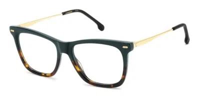 Carrera 3077 6uz Occhiali Da Vista Verdi Per Donna (solo Montatura) In Multi