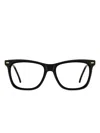 Carrera 3077 Square-frame Glasses In Black
