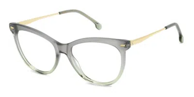 Carrera 3078 1ed Occhiali Da Vista Verdi Per Donna (solo Montatura) In Gray
