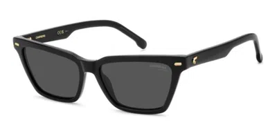 Carrera 3081/s 807/k2 Occhiali Da Sole Neri Per Donna In Black
