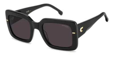 Carrera 3085/s 807/k2 Occhiali Da Sole Neri Per Donna In Black