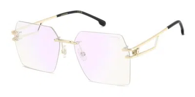 Carrera 3102 000/13 Women's Glasses  Size 58 - Free Lenses - Blue Light Block Available In Gold