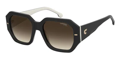 Carrera 3109/s 80s/ha Women's Sunglasses Black Size 55