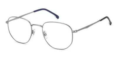 Carrera 323 Men's Glasses, Silver, Size 51 In Black