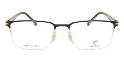 Carrera 325 Men's Glasses, Gold, Size 54 In Red