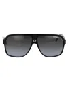 Carrera Black Acetate Sunglasses In Black