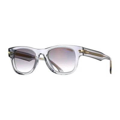 Carrera 330/s 0kb7 Fq Transparent Grey/grey Gradient Gold Mirror In White
