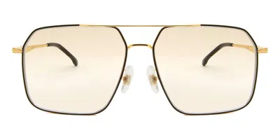 Carrera 333/s 2m2/86 Men's Sunglasses Gold Size 59 In Red