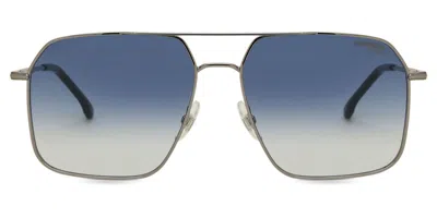 Carrera 333/s 6lb/08 Men's Sunglasses Silver Size 59 In White