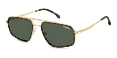Carrera 338/s 0nr/qt Men's Sunglasses Tortoiseshell Size 58 In Green