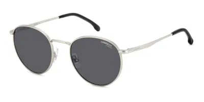 Carrera 339/s 84j/ir Men's Sunglasses Silver Size 52