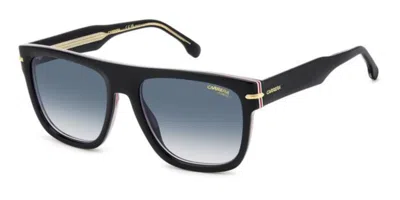 Carrera 340/s 2m2/08 Men's Sunglasses Black Size 57 In Blue