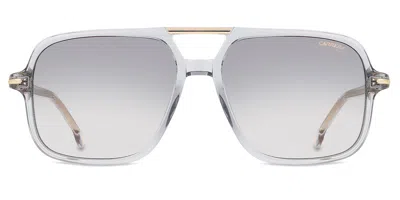 Carrera 350/s Kb7/fq Men's Sunglasses Grey Size 58 In Gray