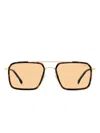 Carrera 362/s Square-frame Sunglasses In Brown