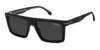 Carrera Men's 54mm Acetate Rectangular Sunglasses In Black