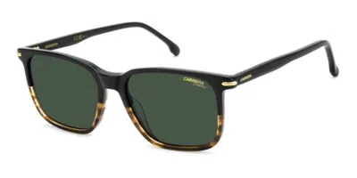 Carrera 367/s 37n/qt Occhiali Da Sole Neri Per Uomo In Gold
