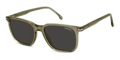 Carrera 367/s 4c3/ir Men's Sunglasses Green Size 55 In Brown