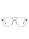 Carrera 373 Rectangular-frame Glasses In Black