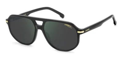 Carrera 375/s Polarized 807/q3 Occhiali Da Sole Neri Per Uomo In Black