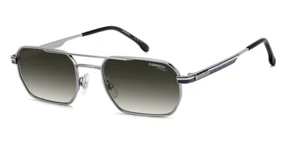 Carrera 389/s V84/9k Men's Sunglasses Silver Size 54 In Ruthenium Silver