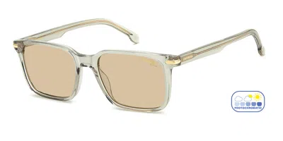 Carrera 391/s 1ed/ii Men's Sunglasses Green Size 53 In Transparent Mint Green