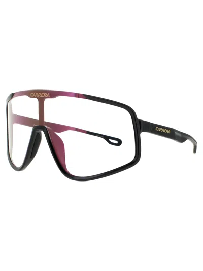 Carrera 4017/s Sunglasses In Black - Violet Mirror