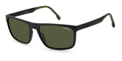 Carrera 8047/s Asian Fit 7zj/uc Men's Sunglasses Black Size 58 In Multi