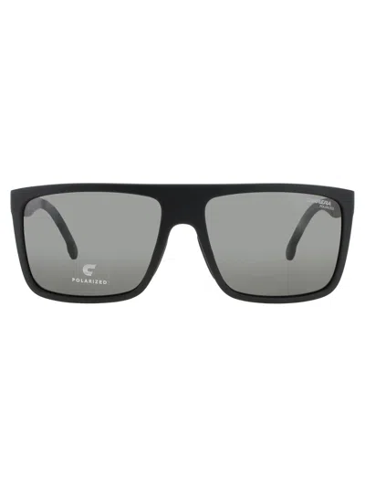 Carrera 8055/s Sunglasses In Matte Black - Grey Polarized