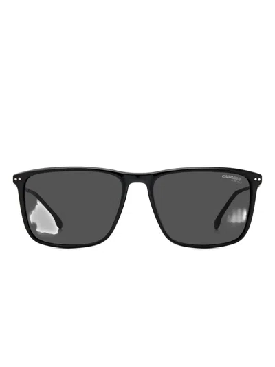 Carrera 8064 Rectangle-frame Sunglasses In Black