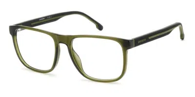 Carrera 8892 1o4 Men's Glasses Green Size 55 - Free Lenses - Blue Light Block Available In Frosted Olive Green