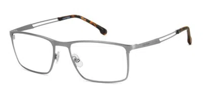 Carrera 8898 Men's Glasses, Silver, Size 55 In Gray