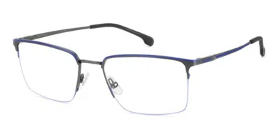Carrera 8909 Men's Glasses, Silver, Size 55