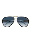 Carrera Aviator-frame Sunglasses In Blue