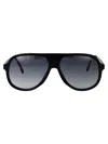 Carrera Matte Black Dark Ruthenium Injectate Sunglasses In Black
