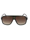 Carrera Black Acetate Sunglasses In Brown