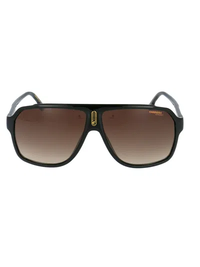 CARRERA CARRERA BLACK ACETATE SUNGLASSES