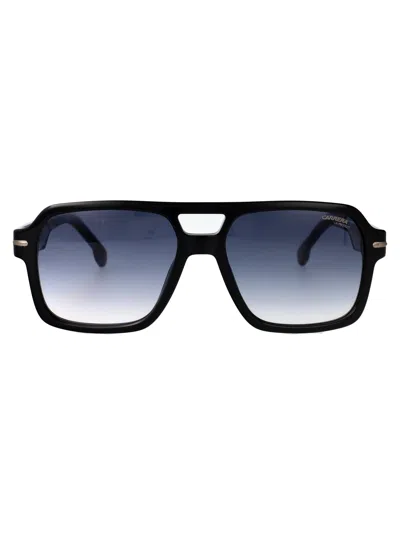 Carrera Black Blue Acetate Sunglasses In Pink